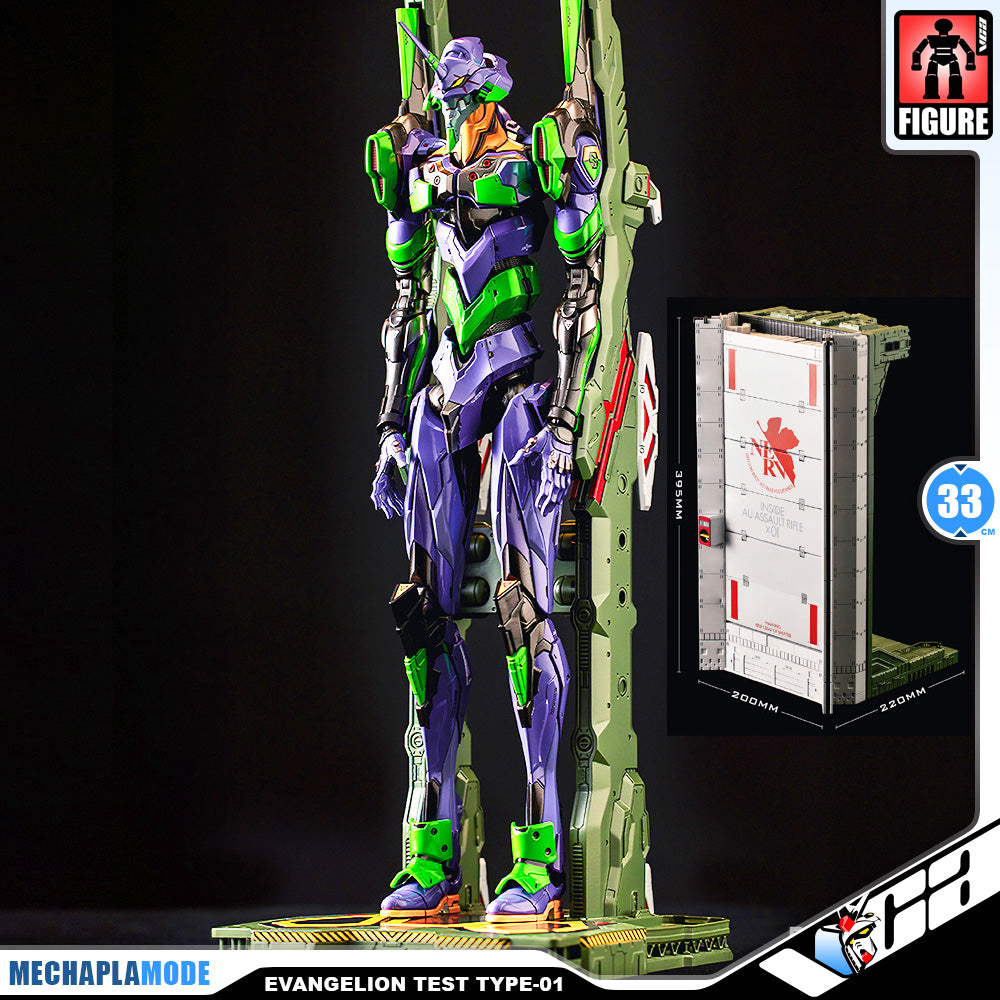 Blitzway Carbotix Evangelion Teat Type-01 Premium Metal Build Structured Action Figure Model Toy VCA Gundam Singapore