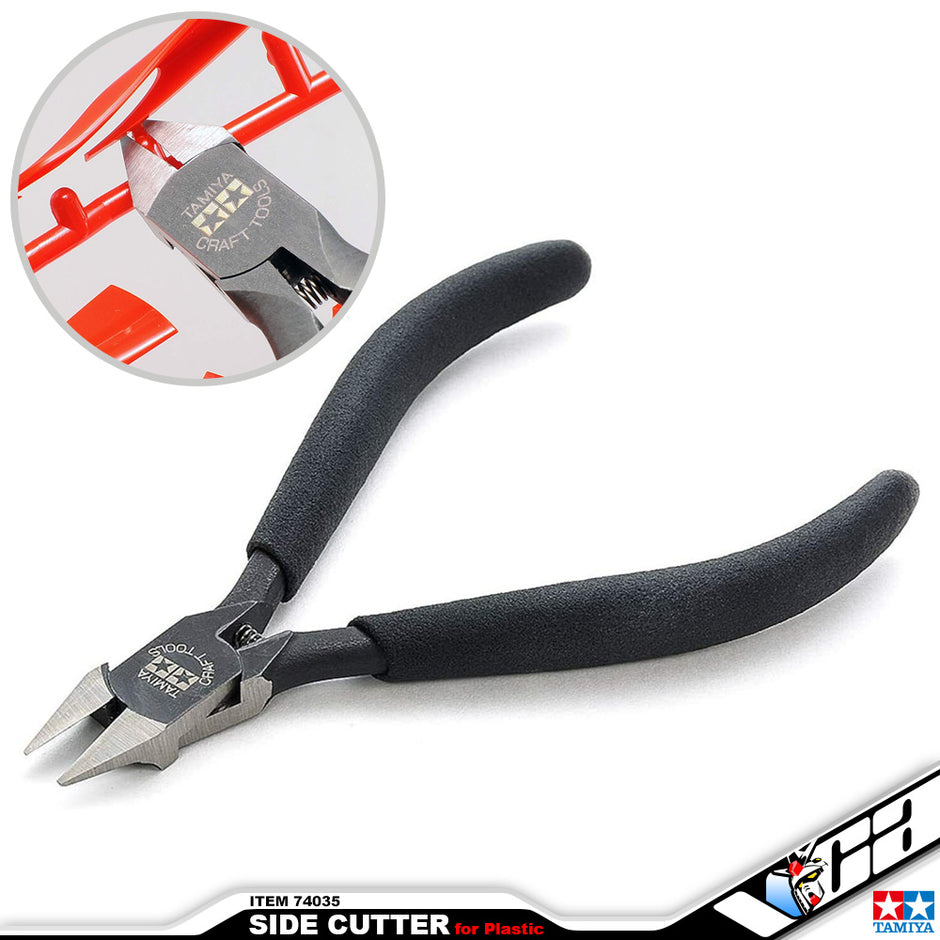 Tamiya Craft Tools 74035 Sharp Pointed Side Cutter Nipper For Plastic VCA Gundam Singapore