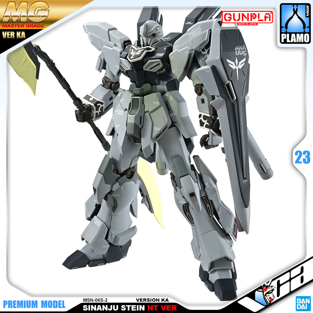 Bandai Gunpla Master Grade MG Sinanju Stein NT Ver Ka Plastic Model Action Toy VCA Gundam Singapore