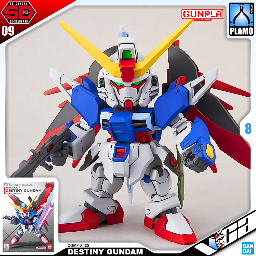 Bandai Gunpla SD Ex-Standard SDEX Destiny Gundam Plastic Model Action Figure Toy Kit VCA Singapore