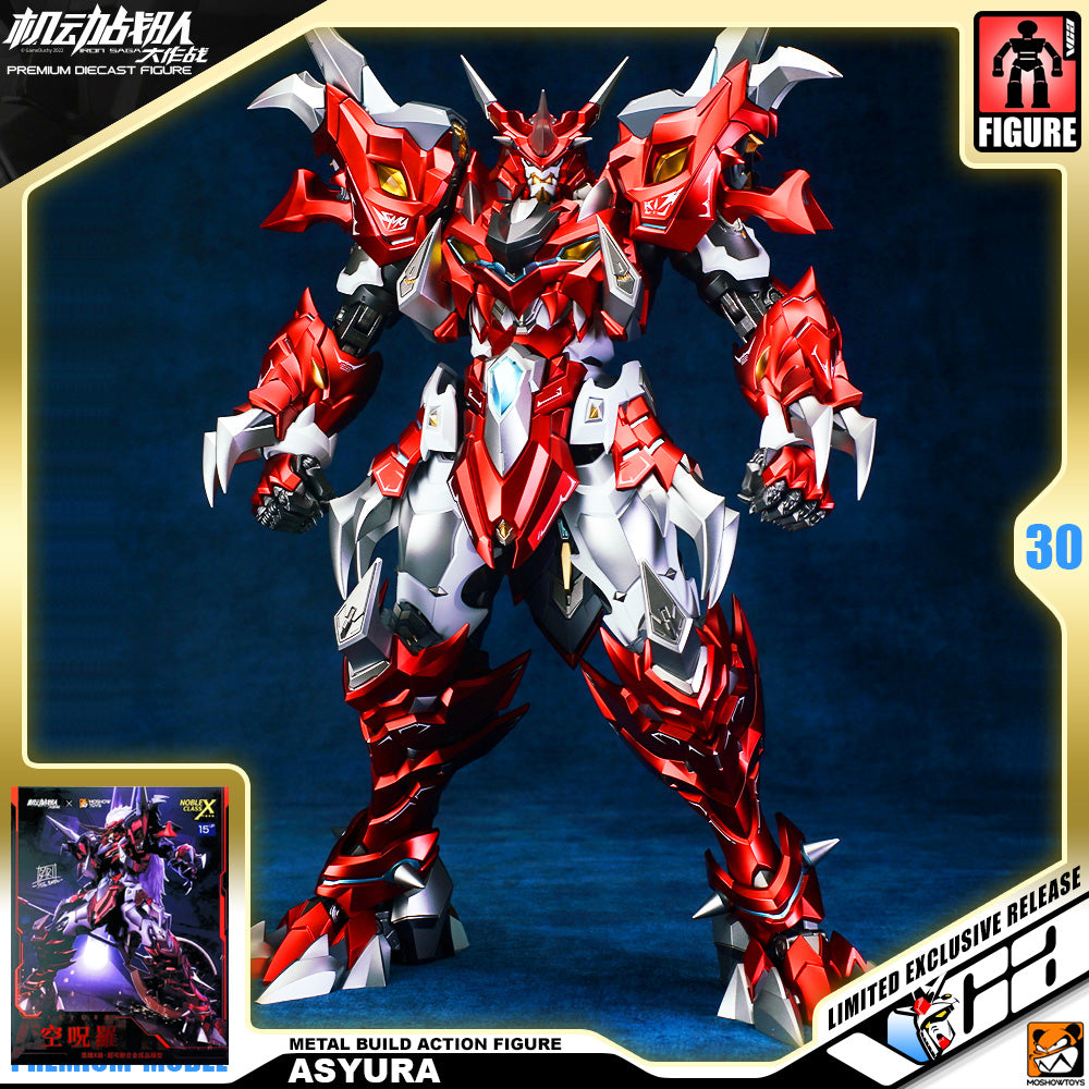 Moshow 模寿 Asyura 空呪罗 Metal Build Structure Large Action Figure VCA Gundam Singapore