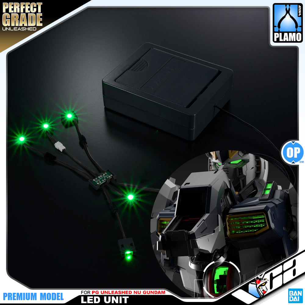 Bandai Gunpla LED Unit for Perfect Grade Unleashed PGU 1/60 PG RX-93 Nu Gundam Action Figure Model Toy Kit VCA Singapore