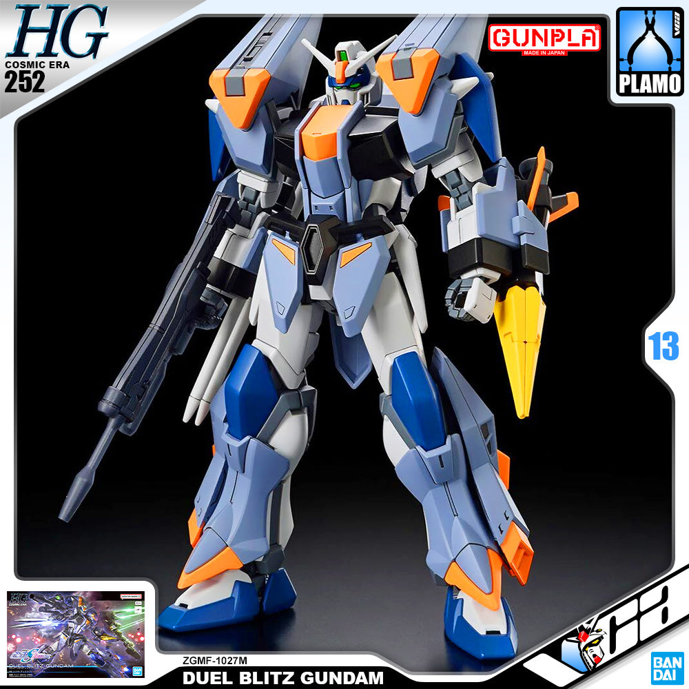Bandai Gunpla High Grade Cosmic Era HG Duel Blitz Gundam Plastic Model Action Figure Toy VCA Singapore