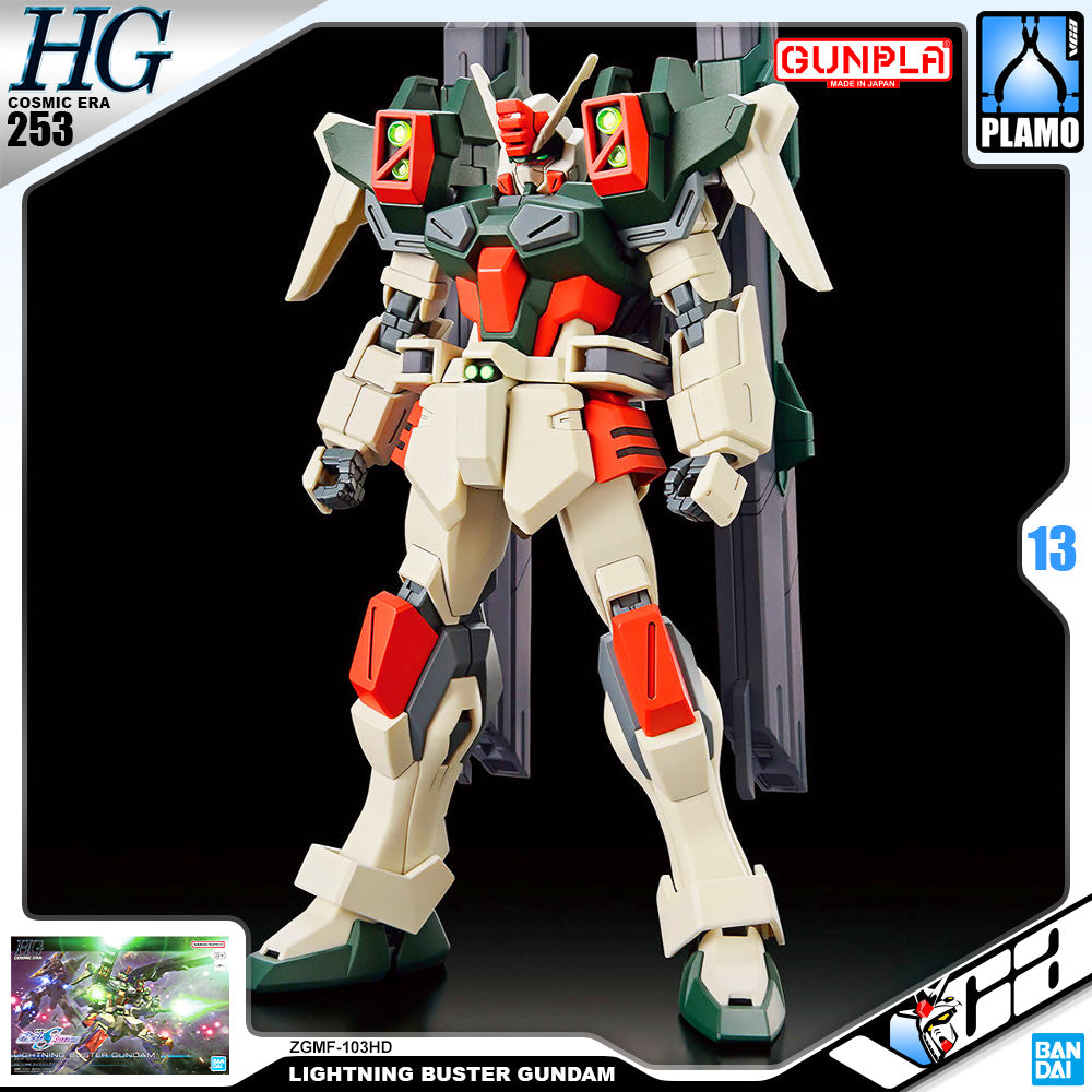 Bandai High Grade Cosmic Era HGCE HG Lightning Buster Gundam Action Figure Model Toy Kit VCA Singapore