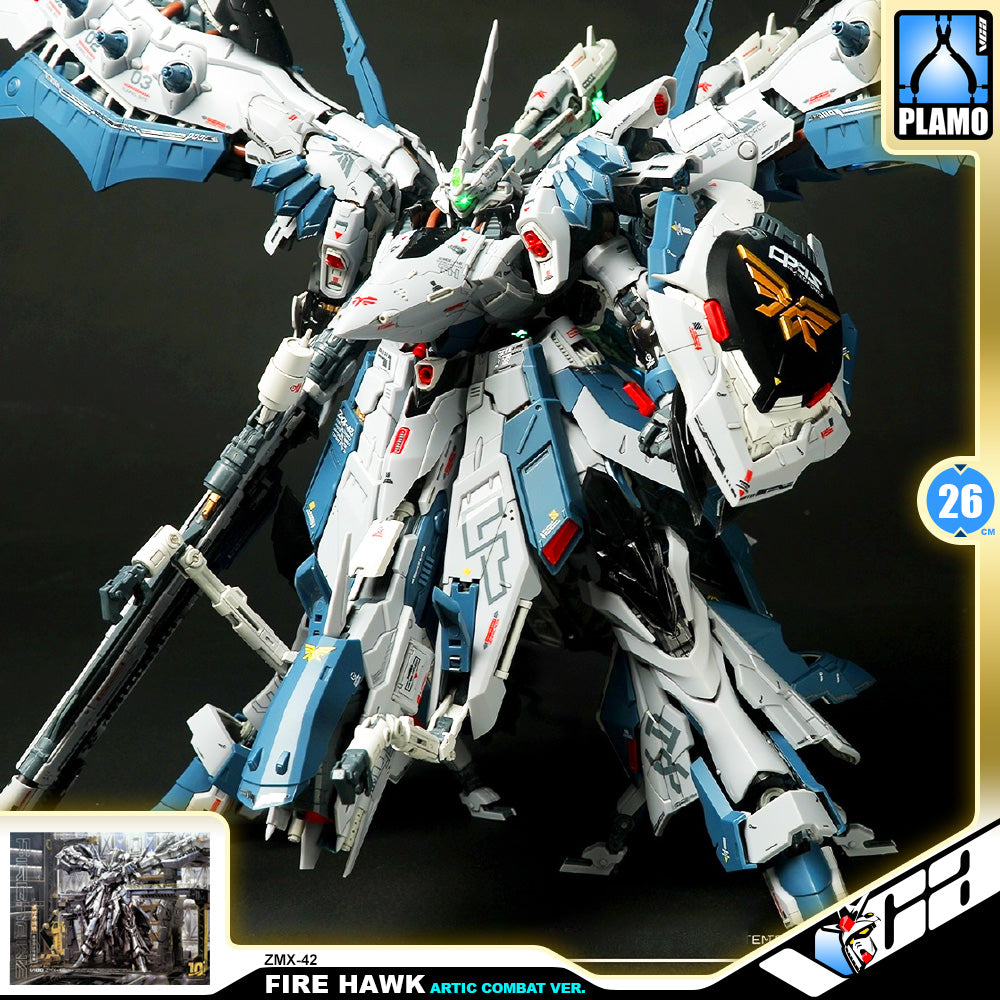 Mechanicore 機甲之城 Fire Hawk Arctic Combat Ver White Nightingale Gundam Master Grade MG Action Figure Model Toy VCA Singapore