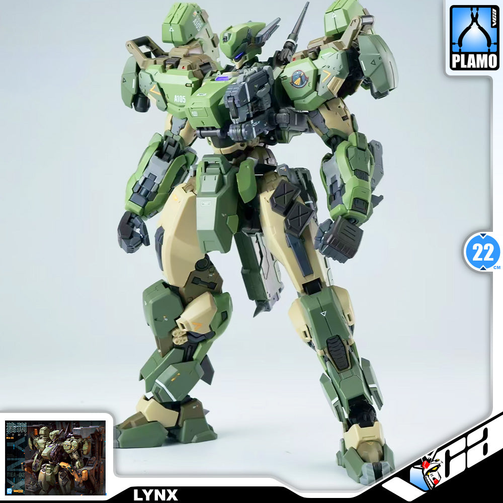 Min Jiang 铭匠传模型 1/100 Lynx 猞猁 Master Grade MG Plastic Model Action Figure Toy Kit VCA Gundam Singapore