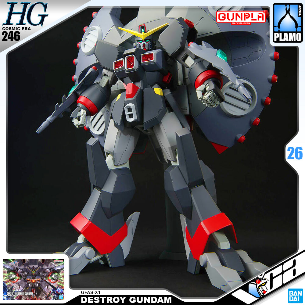 Bandai Gunpla High Grade Cosmis Era HG Destroy Gundam Plastic Model Action Toy VCA Singapore