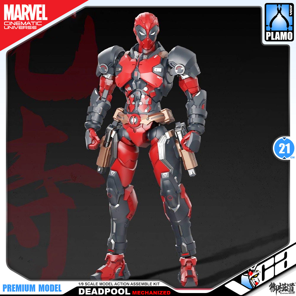 Morstorm Marvel Studio 1/9 Deadpool Mechanized Action Figure Toy Kit VCA Gundam Singapore