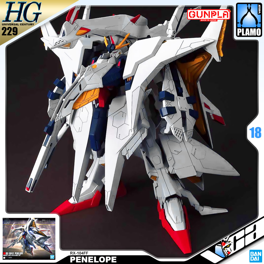 Bandai Gunpla High Grade Universal Century HGUC 1/144 HG RX-104FF Penelope Plastic Model Toy VCA Gundam Singapore