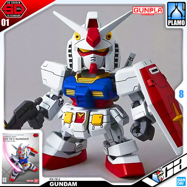 Bandai® Gunpla SD EX-Standard SDEX RX-78-2 Gundam – VCA Gundam