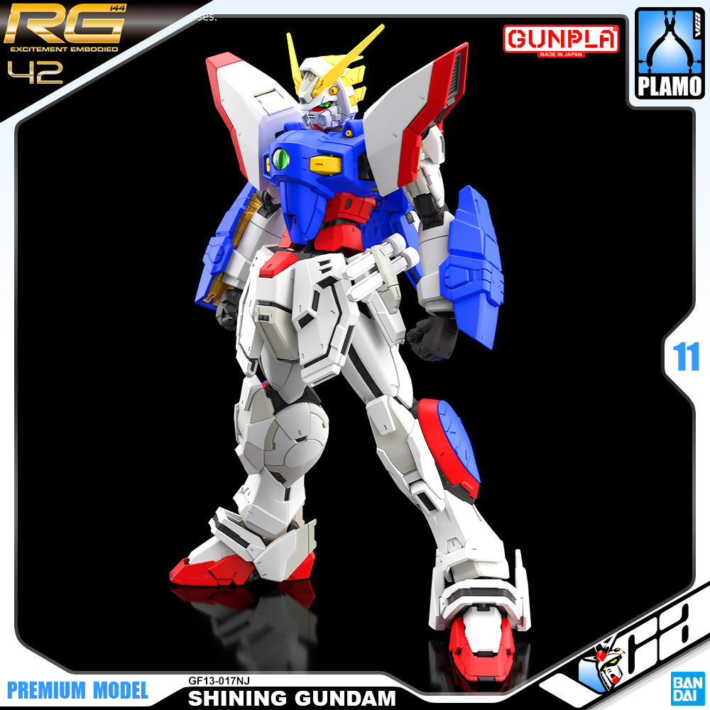 Bandai Namco Gunpla Real Grade RG Shining Gundam Plastic Model Action Figure Toy Kit VCA Singapore