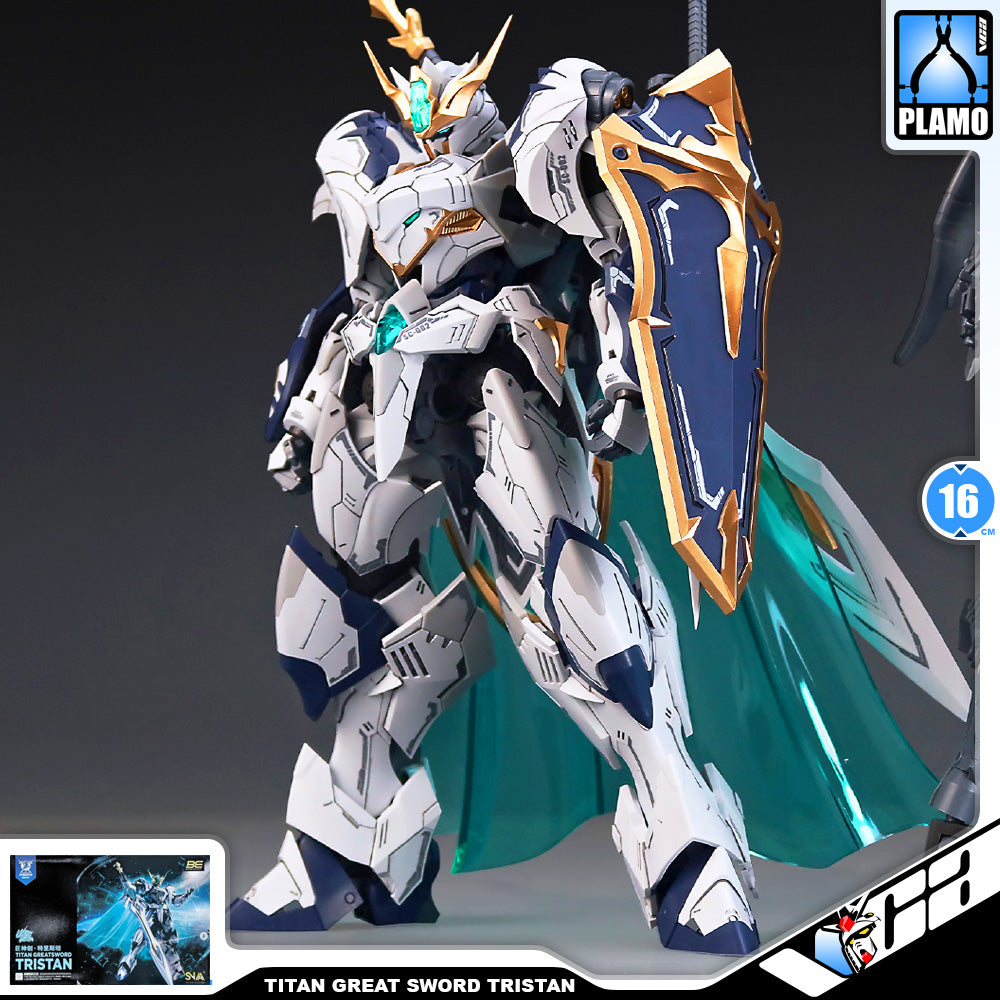 SNAA Titan Greatsword Tristan 特里斯坦 Real Grade RG Plastic Model Action Figure Toy Kit VCA Gundam Singapore