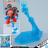 Bandai Display Action Base 2 Clear Blue For Plastic Model Action Toy VCA Gundam Singapore