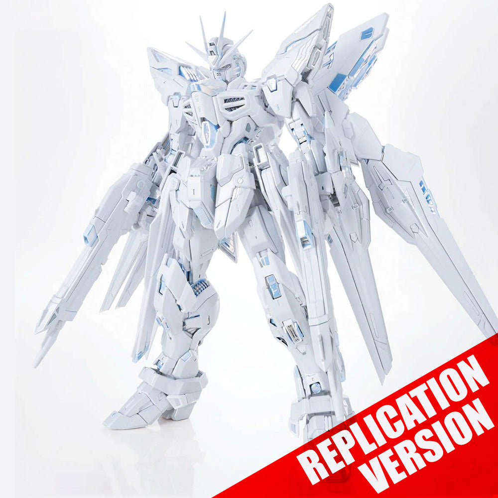 Pian Xin WHITE LEGEND 白色传说 真暮光白 MGEX STRIKE FREEDOM TWILIGHT COATING Action Figure Model Toy Kit VCA Gundam Singapore