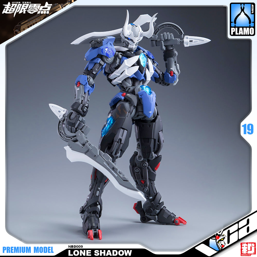 Hemoxian 超限零点 NBD009 Lone Shadow 孤影 Plastic Model Action Toy Kit VCA Gundam Singapore