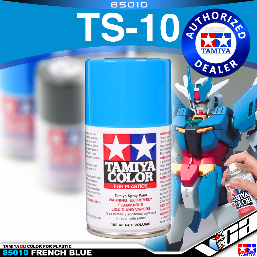Tamiya 85010 TS-10 French Blue Spray Paint Can 100ml