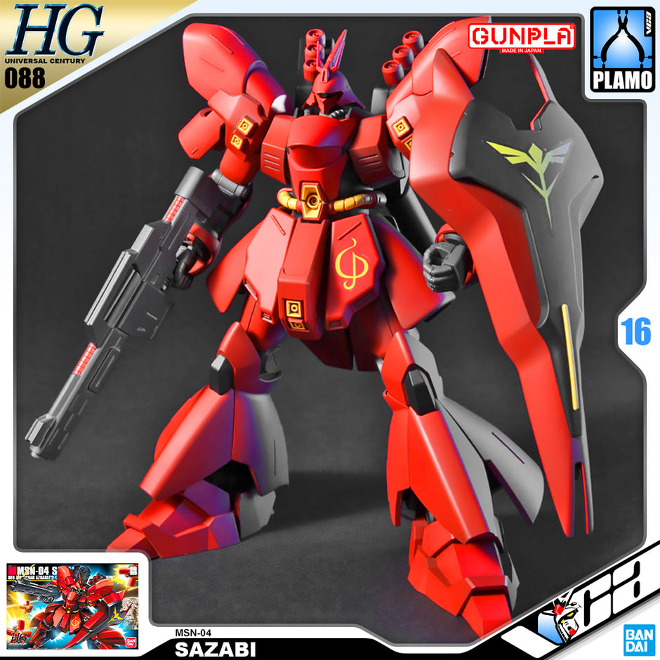 GUNPLA® High Grade (HGUC) 1/144 MSN-04 SAZABI – VCA Gundam
