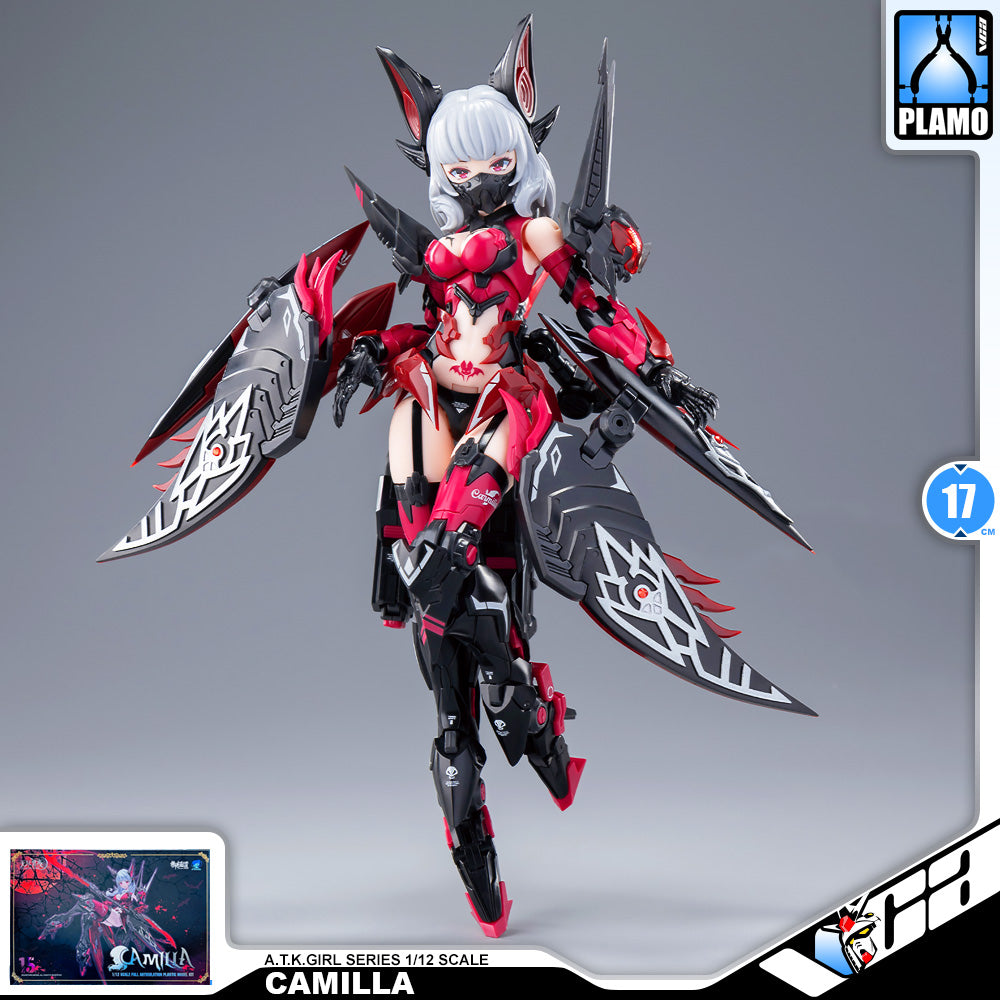 Eastern Model 御模道 A.T.K. ATK Armor Girl Camilla 卡米拉 1/12 Scale Character Model Kit VCA Gundam Singapore
