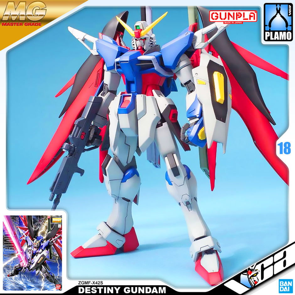 Bandai® 高达模型Master Grade 1/100 MG 命运高达– VCA Gundam