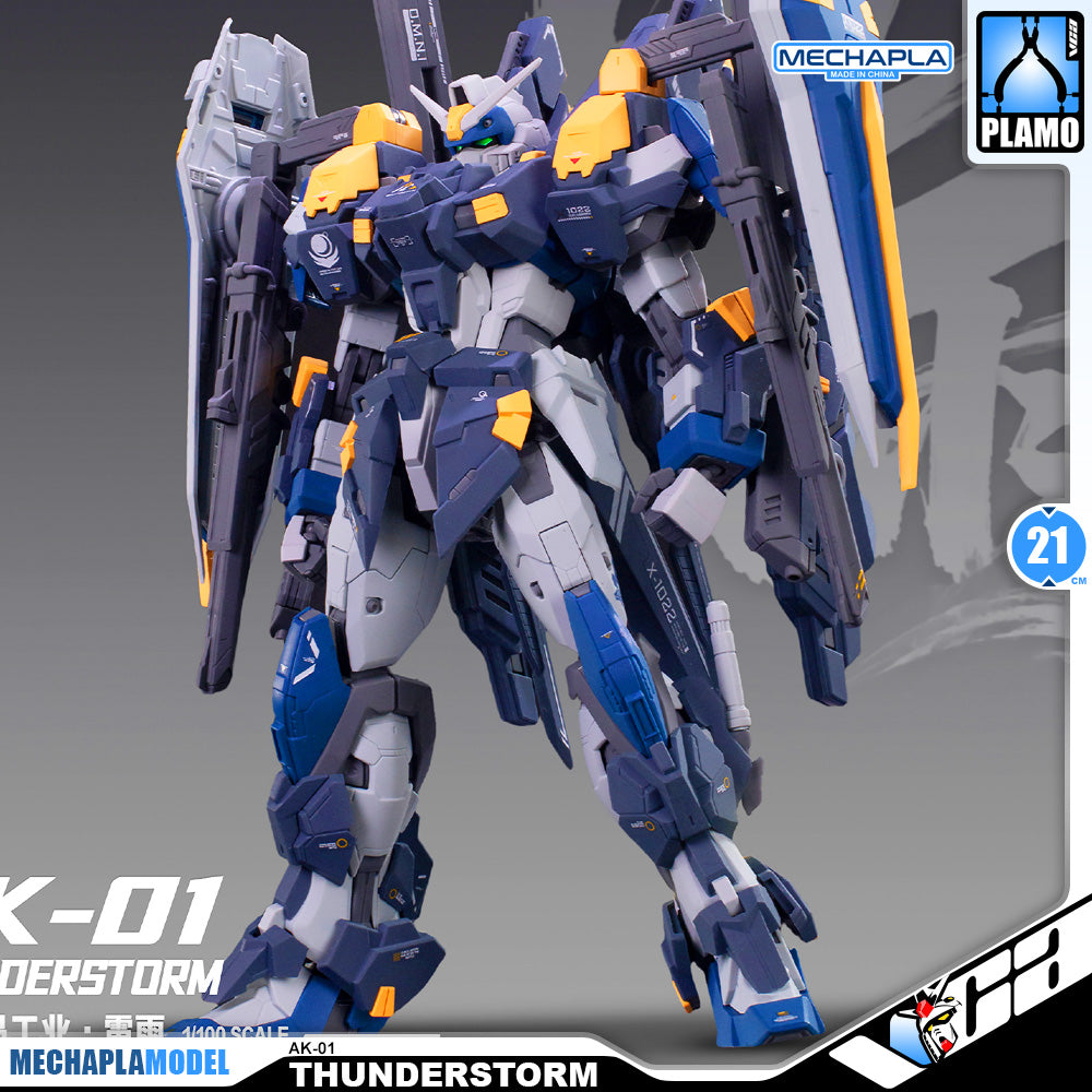 AKTEON Industrial 阿克泰昂工业 AK-01 Thunderstorm 雷雨 Duel Action Figure Model Toy Kit VCA Gundam Singapore