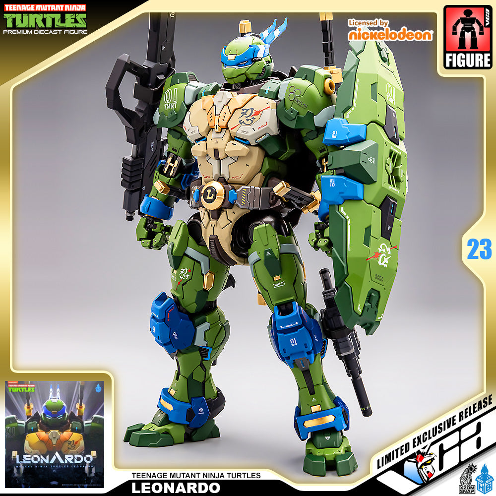 Heat Boys x Snap Design Teenage Mutant Ninja Turtles LEONARDO MECHA