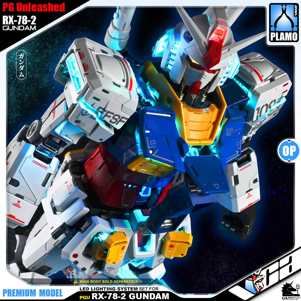 UA LED Lighting System Set for Perfect Grade PG Unleashed RX-78-2 Gundam Action Figure Model Toy VCA Singapore