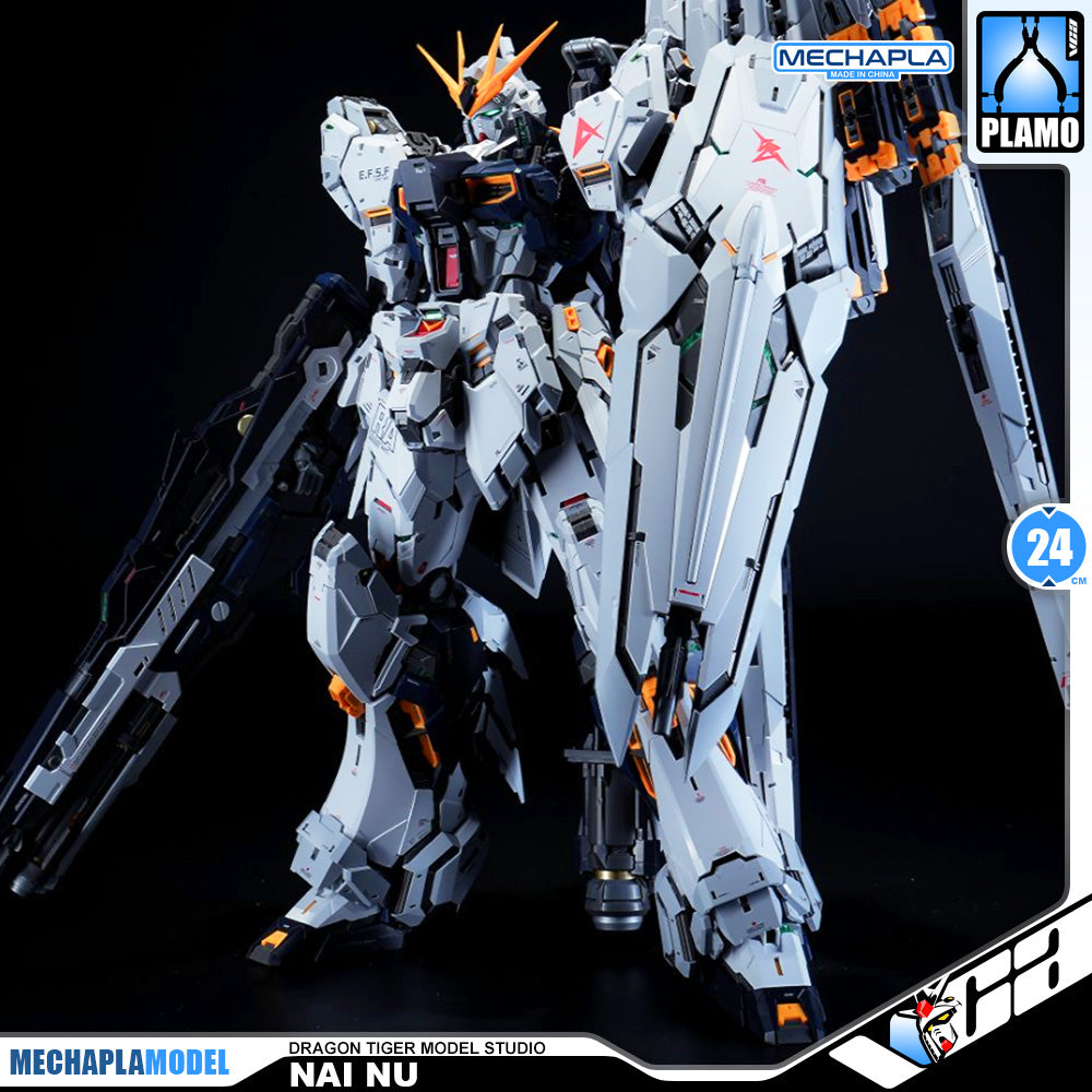 Dragon Tiger Model 龙虎模型 1/100 RX-93 Nai Nu 奶牛 GK Version Full Package Action Figure Mecha Model Toy Kit VCA Gundam
