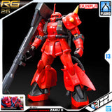 Bandai Gunpla Real Grade 1/144 RG MS-06R-2 Johnny Ridden's Zaku II Plastic Model Toy VCA Gundam Singapore