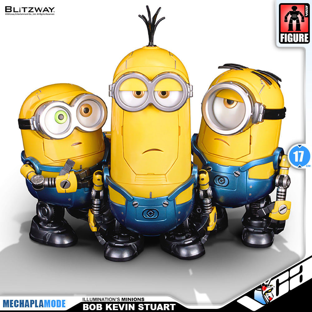 Blitzway Carbotix Pop Illumination's Minions Premium Action Figure Model Toy VCA Movie Singapore