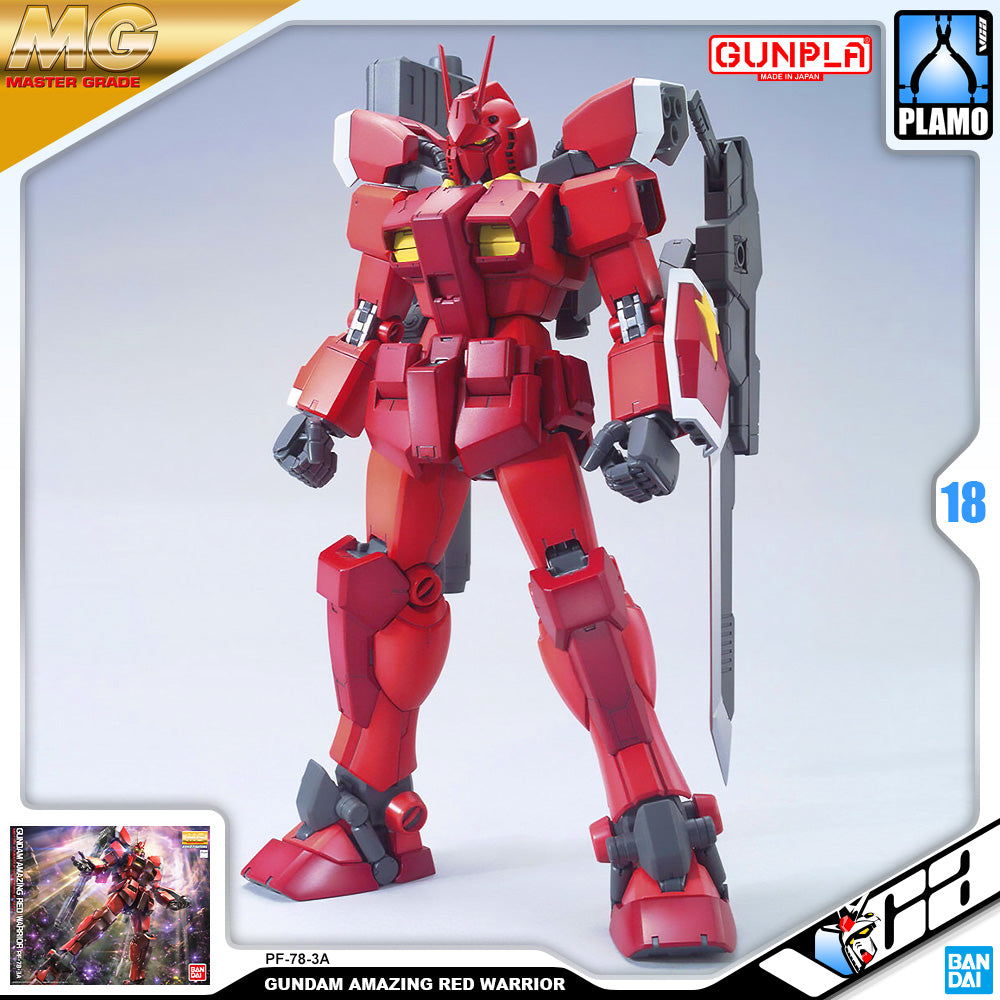 Bandai® 高达模型 Master Grade 1/100 MG 高达 赤红战士 – VCA Gundam Singapore