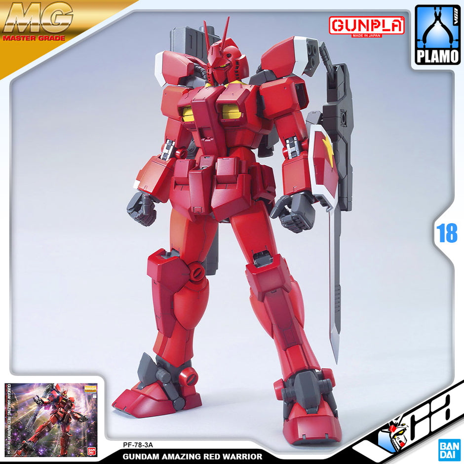 Bandai® Gunpla Master Grade 1/100 MG GUNDAM AMAZING RED
