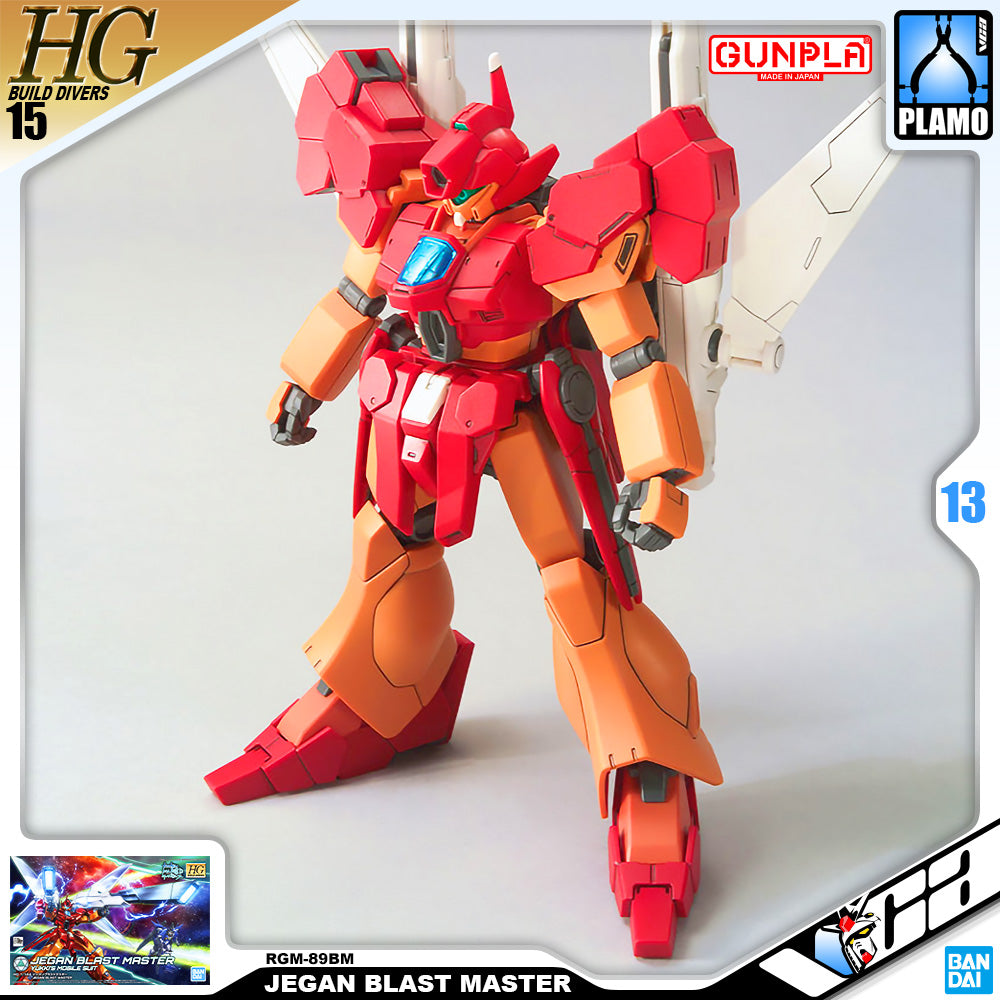 Bandai Gunpla High Grade HG 1/144 RGM-89BM JEGAN BLAST MASTER VCA Gundam Singapore