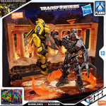 Bloks 布鲁可 Transformers Rise of the Beasts Bumblebee vs Scourge Diorama Set A Plastic Model Toy VCA Gundam Singapore