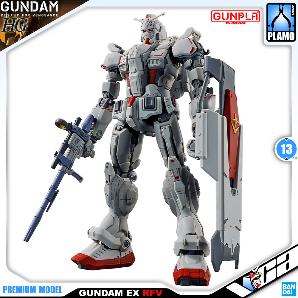 Bandai High Grade Requiem For Vengeance Gundam EX RFV Action Figure Toy Model Kit VCA Singapore