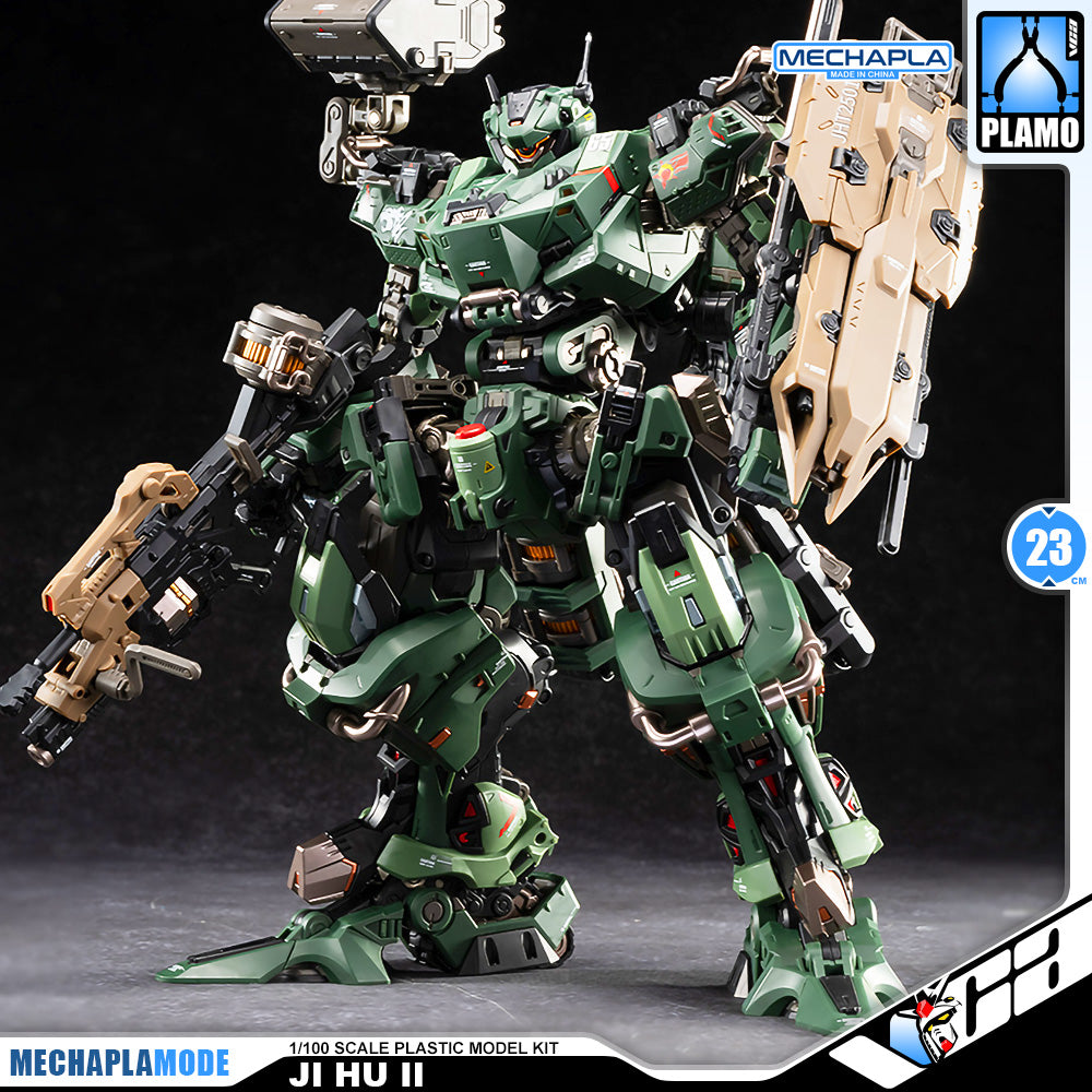 Motor Nuclear 摩动核 MNP-CR02 Ji Hu Halberd Tiger 戟虎II突击型 Metal Stucture Build Action Figure Mechapla Model Kit VCA Gundam Singapore