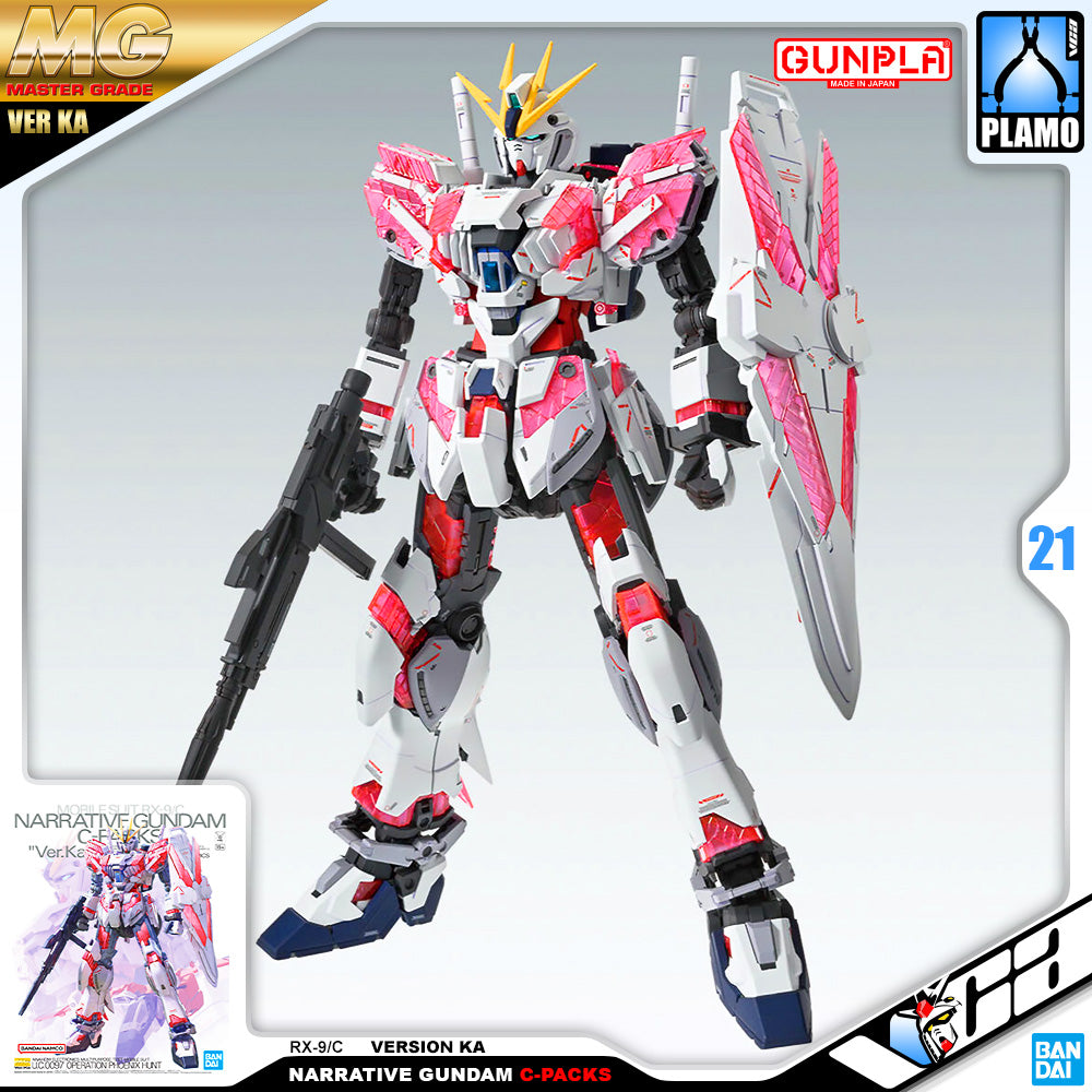 Bandai Gunpla Master Grade MG Narrative Gundam C-Packs Ver Ka Plastic Model Action Toy VCA Singapore