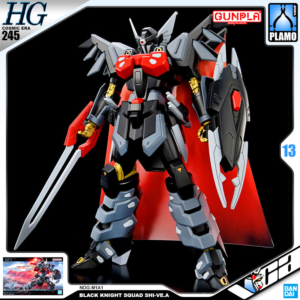 万代高达模型 高等级宇宙纪元 HGCE 1/144 HG 黑骑士团 Shi-ve.A – VCA Gundam Singapore