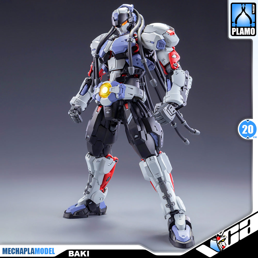 Hemoxian 和模线 拳击手巴奇 Baki Master Grade MG Action Figure Model Toy VCA Gundam Singapore