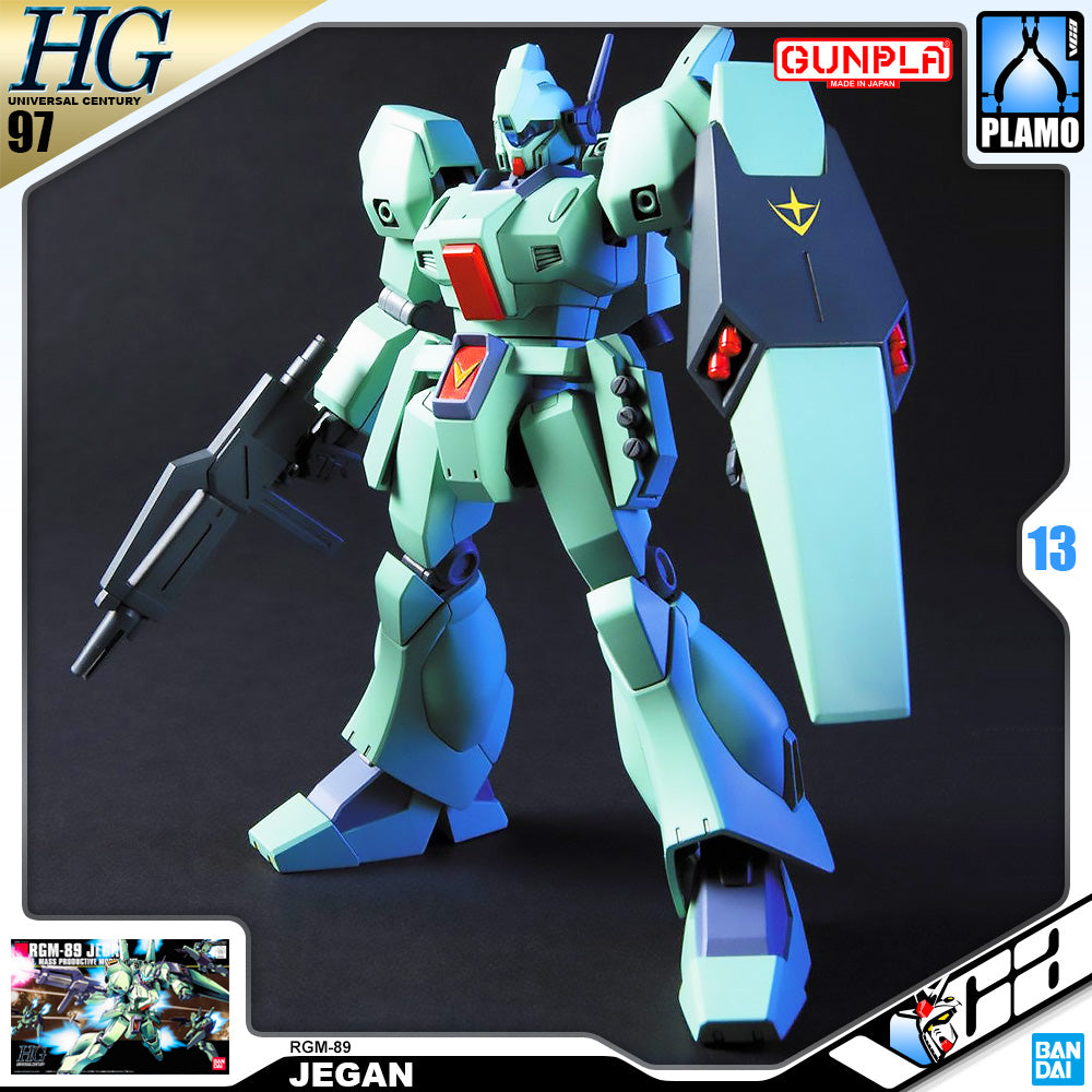 Bandai High Grade Universal Century HGUC RGM-79 Jegan Plastic Model Action Toy VCA Gundam Singapore