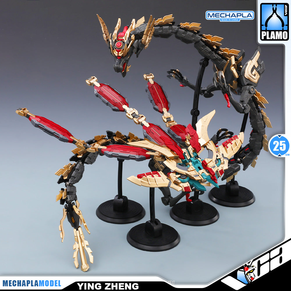 Min Jiang 铭匠传模型 Ying Zheng 始皇帝·嬴政 Metal Build Structure Action Figure Model Toy Kit VCA Gundam Singapore