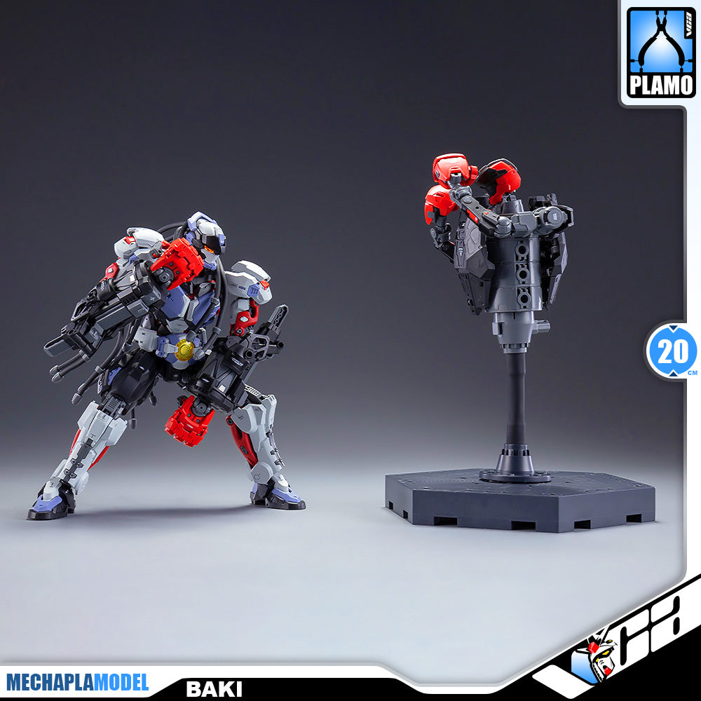 Hemoxian 和模线 拳击手巴奇 Baki Master Grade MG Action Figure Model Toy VCA Gundam Singapore