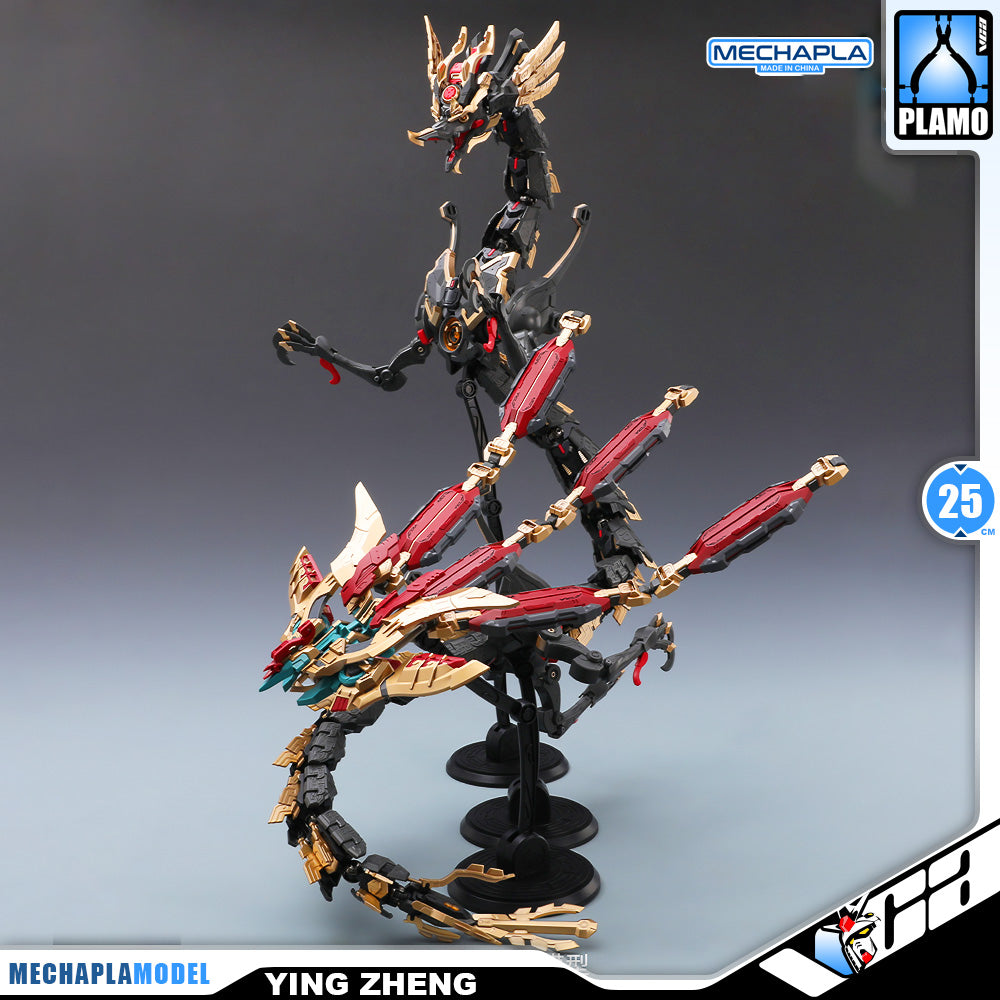 Min Jiang 铭匠传模型 Ying Zheng 始皇帝·嬴政 Metal Build Structure Action Figure Model Toy Kit VCA Gundam Singapore