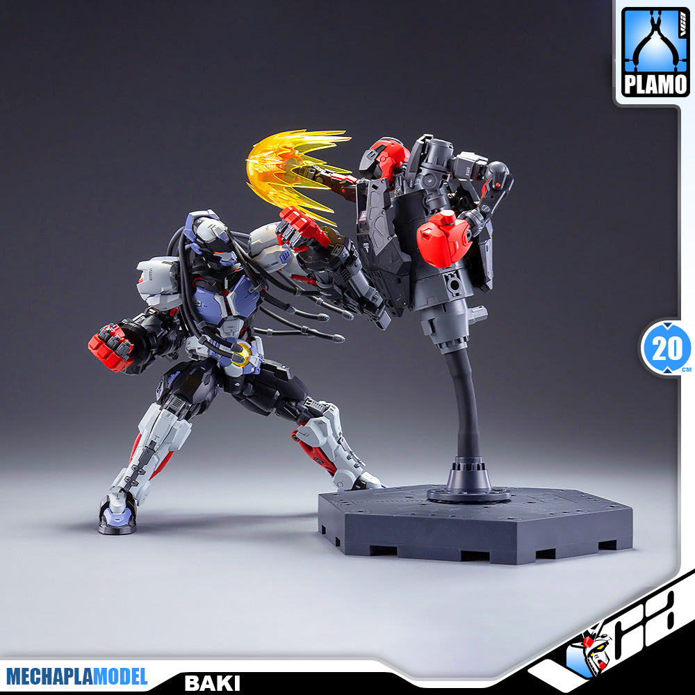 Hemoxian 和模线 拳击手巴奇 Baki Master Grade MG Action Figure Model Toy VCA Gundam Singapore