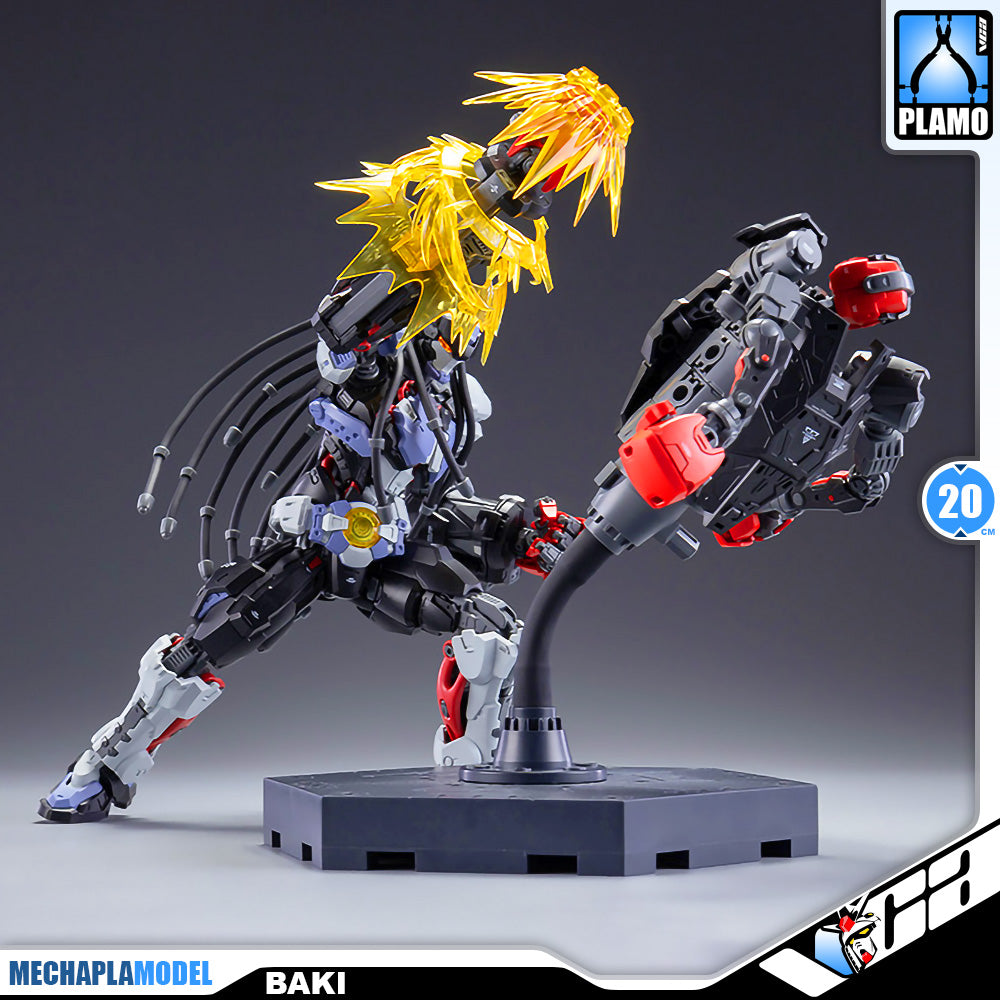 Hemoxian 和模线 拳击手巴奇 Baki Master Grade MG Action Figure Model Toy VCA Gundam Singapore