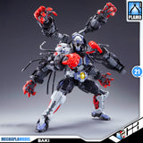 Hemoxian 和模线 拳击手巴奇 Baki Master Grade MG Action Figure Model Toy VCA Gundam Singapore