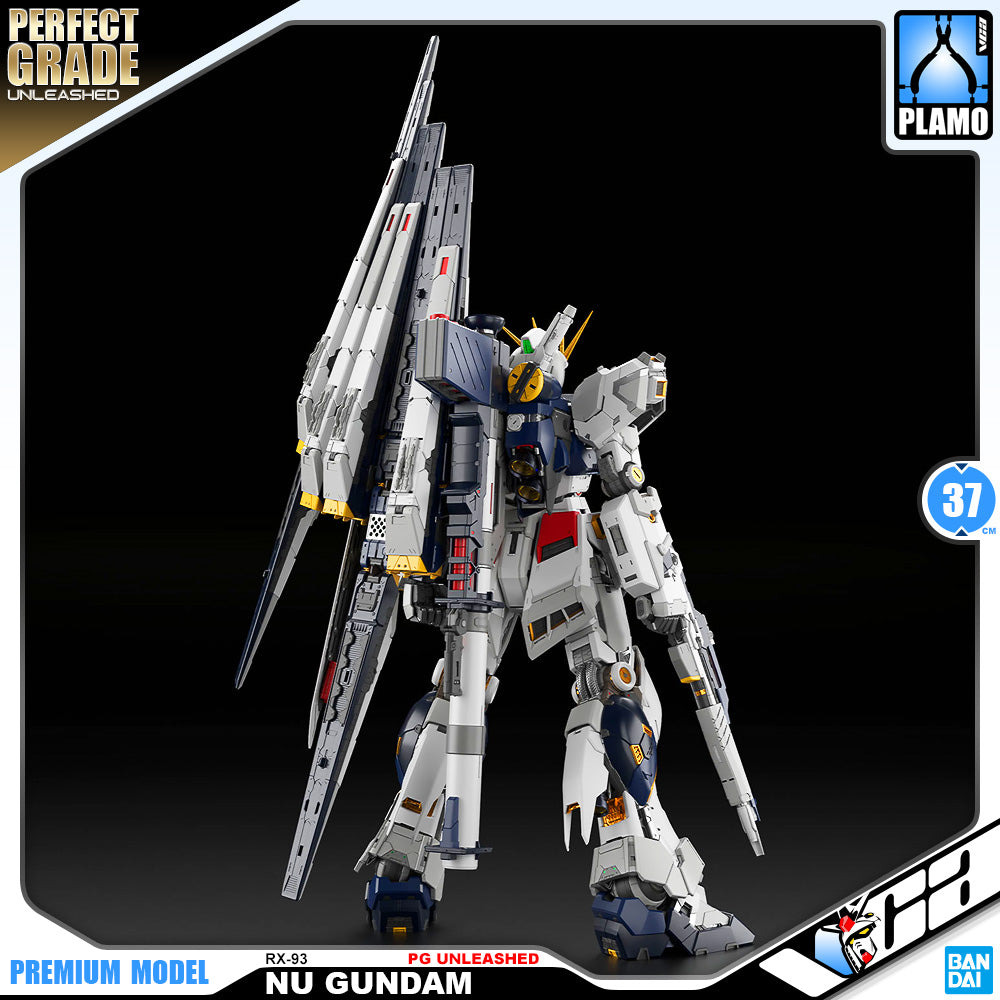Bandai Gunpla Perfect Grade Unleashed PGU 1/60 PG RX-93 Nu Gundam Action Figure Model Toy Kit VCA Singapore