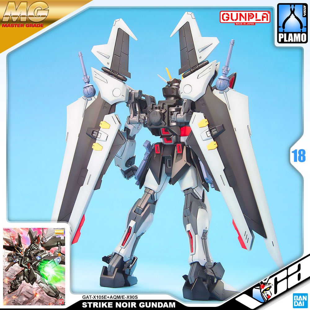 Bandai Gunpla Master Grade 1/100 MG Strike Noir Gundam Plastic Model Action Toy Kit VCA Singapore