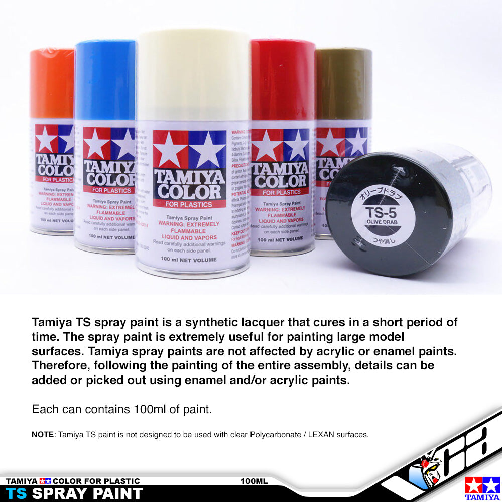 Tamiya 85017 TS-17 Gloss Aluminium Spray Paint Can 100ml