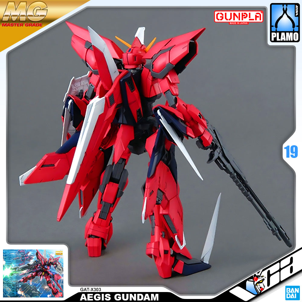 Bandai Gunpla Master Grade 1/100 MG Aegia Gundam Plastic Model Action Toy VCA Singapore