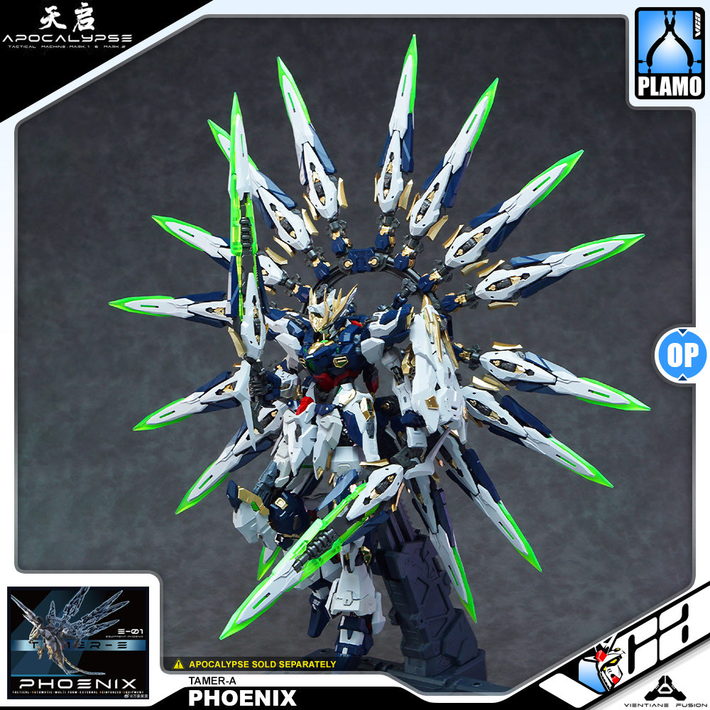 Vientiane Fusion 天启凤凰配件包 Phoenix Backpack for Apocalypse Metal Build Structure Model Action Figure Kit VCA Gundam Singapore